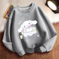 thumbnail image 1 of Nueva sudadera con estampado de dibujos animados de Sanrio Cinnamoroll para niñas, sudadera de sección gruesa de otoño e invierno, ropa de moda para niñas, 1 of 4