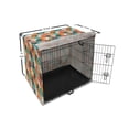 thumbnail image 6 of Kittens Dog Crate Cover, Funny and Colorful Cats Messy Furry and Fluffy Whiskers Purr Cheerful Print, Easy to Use Pet Kennel Cover Small Dogs Puppies Kittens, 7 Sizes, Multicolor, by Ambesonne, 6 of 6