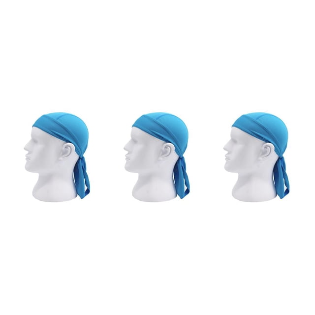 Diadema de ciclismo Naiovety sombrero Bufanda para la cabeza Accesorios Adultos 3piezas Azul