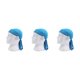 thumbnail image 4 of Sonducket Montar diadema escalada gorra bufanda invierno verano cabeza envoltura Beanie mujeres hombres a prueba de sudor transpirable sombreros Azul 3piezas Sonducket CBP049291, 4 of 6