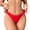 Red, variant on Midwennn European and Underwear for Women Red Solid Color Comfortable and Thin New Women's Thong Womens Nylon Panties