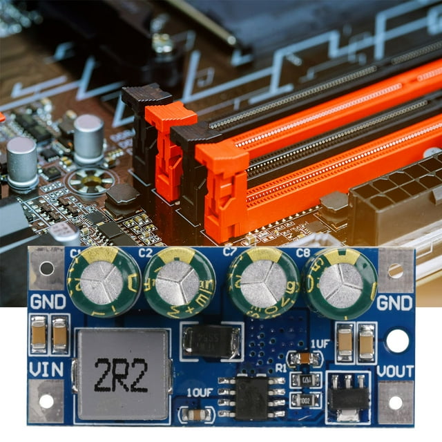 60W DC Boost Converter 60W Soporte Bolsa Basura Voltage Power Converter Module 3.7V - 18V To 5V 6V 9V 12V 15V 19.5V Circuit Board Module Up Module
