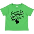 thumbnail image 3 of Inktastic Someone in Michigan Loves Me Boys or Girls Toddler T-Shirt, 3 of 5