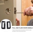 thumbnail image 4 of OULII 1 Set Smooth Opening and Closing Door Handle Black for Sheds, 4 of 6