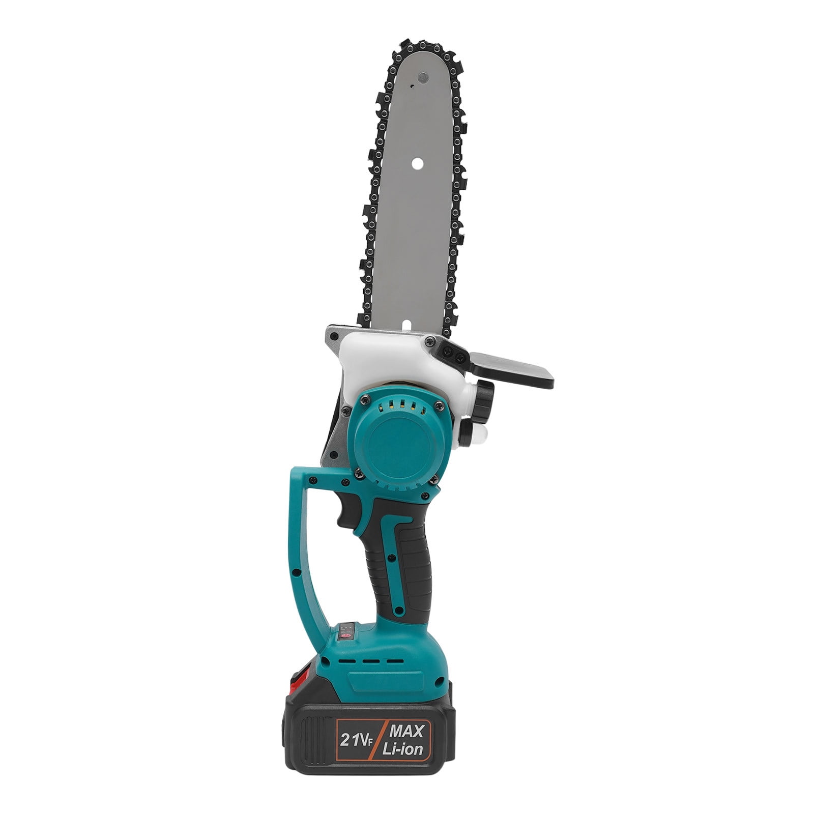 ToppiJoy 8in Electric Chainsaw, Cordless Mini Rechargeable Battery Chainsaw with 2 Batteries Hand Chainsaw for Tree Trimming Wood Cutting Gardening Pruning