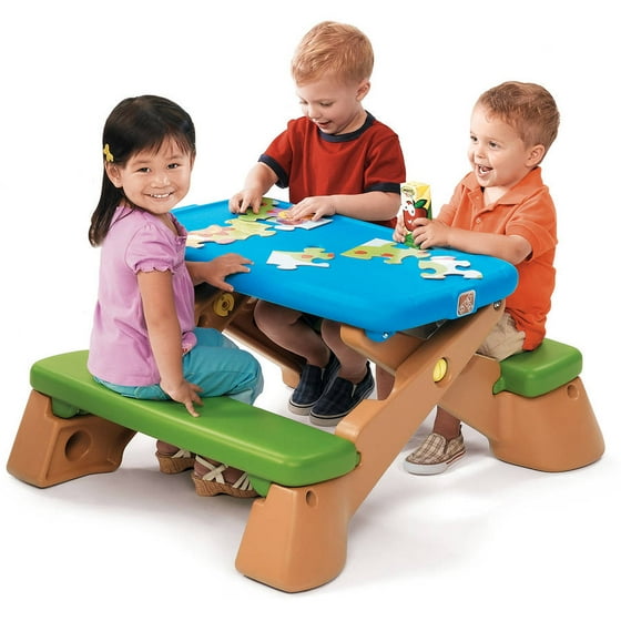 Step2 Play Up Fun Folding Jr Picnic Table