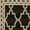 Black/Beige, variant on SAFAVIEH Courtyard Jasper Geometric Bordered Indoor/Outdoor Area Rug, 5'3" x 7'7", Dark Beige/Beige