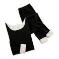 thumbnail image 1 of Jumpingount Conjunto de ropa interior térmica de doble cara de lana sin costuras de cintura alta traje de lencería de algodón cálido ropa de invierno Prendas para la parte del cuerpo negro 7 Jumpingount AP013400-37, 1 of 6