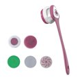 thumbnail image 1 of Vogacara Cepillo de ducha eléctrico con mango largo IP67, cepillo de baño resistente al agua para el brazo del cuerpo, cepillos de baño giratorios de Cuerpo del baño Violeta Vogacara CE014029-02B, 1 of 6