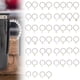 thumbnail image 4 of 2 piezas de acero inoxidable con 26 letras y 26 accesorios para tazas con iniciales, dije con asa de perla y cierre de langosta, 4 of 4