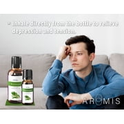 ArOmis Organic Ravensara Essential Oil - USDA Certified - 100% Pure Therapeutic Grade - 30ml (1 fl oz), Undiluted, Premium, Oils Perfect for Aromatherapy Diffuser