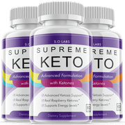 Supreme Keto Capsules Advanced Formulation Ketosis Support Pills (3 Pack)