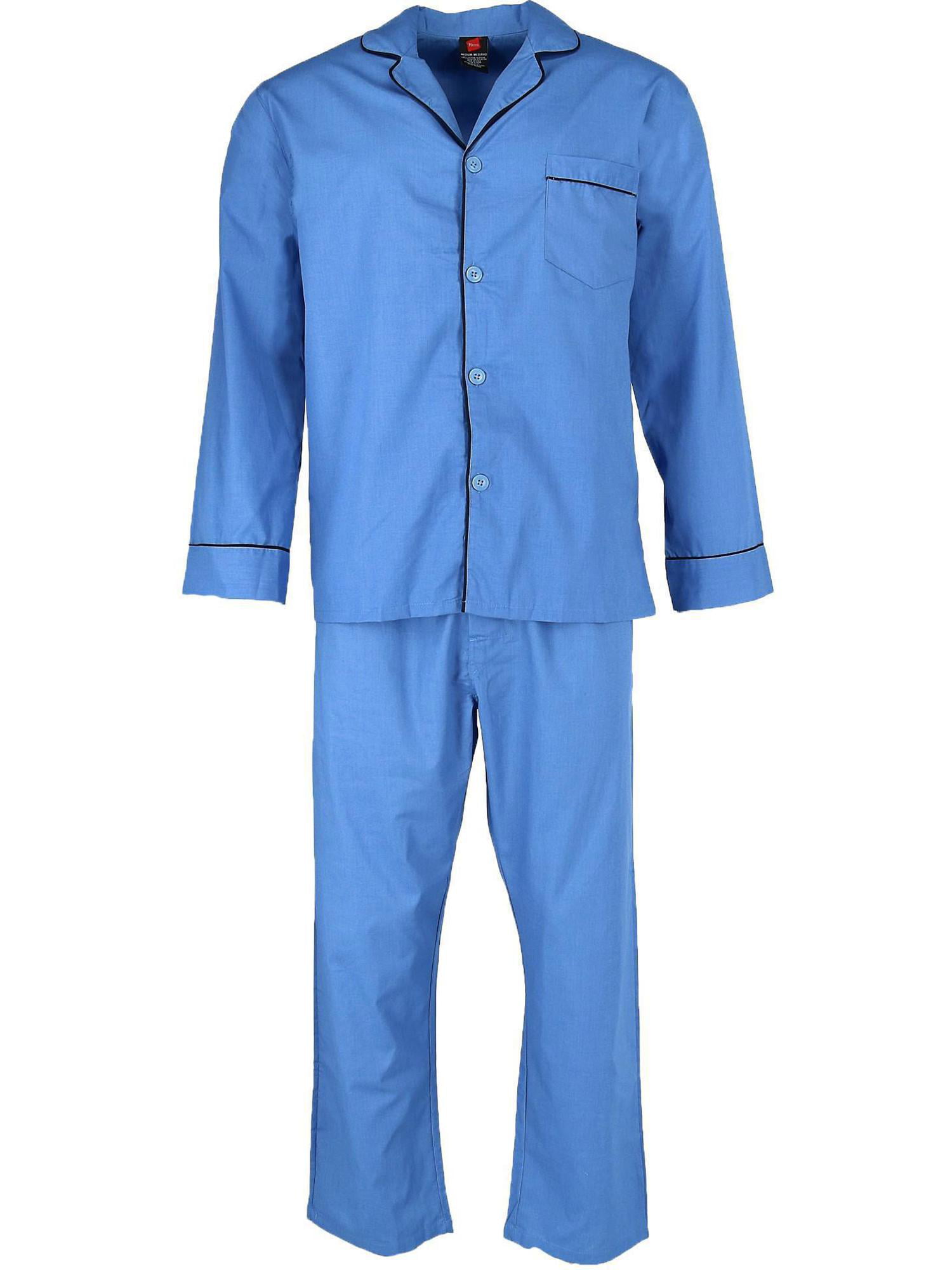 Geoffrey Beene Men's Long Sleeve Broadcloth Pajama Set Choose SZ/Color 