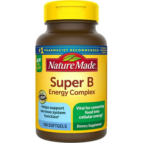 Nature Made Super B Energy Complex Softgels, 160 Count for Metabolic Health?