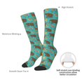 thumbnail image 5 of Picia Women Crew Soft Moisture-wicking Socks Cute Animals Pattern Design Cotton Socks, One Size fit All, 5 of 9
