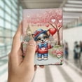 thumbnail image 4 of Happy Valentine’s Day Adorable Australian Cattle Dog Puppy Holding Heart Balloon Travel Passport Wallet Heeler Lover Gifts PU Leather Passport Holder Cover - 00030, 4 of 5