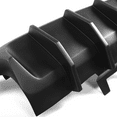thumbnail image 3 of Ikon Motorsports Compatible with 13-14 Ford Mustang Shelby V2 Style Rear Bumper Lip Diffuser - PP, 3 of 7