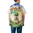 thumbnail image 5 of Happy St. Patrick’s Day Shiba Inu with Green Hat Shamrocks Rainbow Hawaiian Shirt Breathable Summer Unisex Merch Shibas Dog Lovers Gifts Idea - 03007, 5 of 6