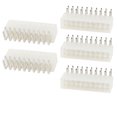 thumbnail image 1 of 5 Pcs Conector ATX de 20 pines a 90 grados para suministro de energía de PC de automóvil de 3 mm, 1 of 1