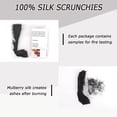 thumbnail image 6 of Torubia Satin Scrunchies, Softer than Silk, Hair Scrunchies for Frizz Prevention, Satin Hair Ties for Breakage Prevention and Gentle Style Preservation, Sleep and Night Scrunchie, 5 Pack, Black, 6 of 8