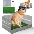 thumbnail image 1 of Alfombrilla de césped para perros HQ4US 4LEGS plegable con bandeja impermeable XL, 1 of 9