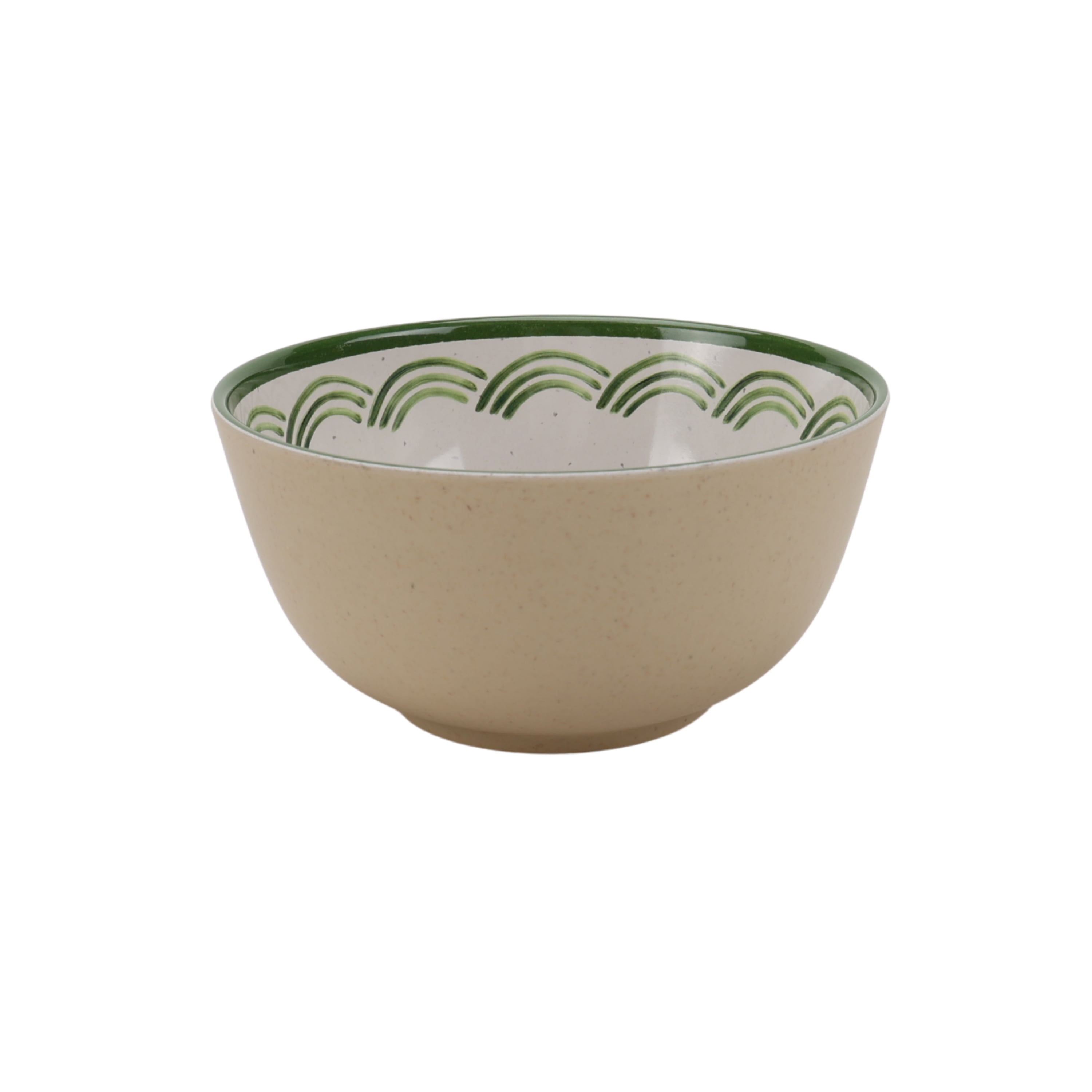 Better Homes & Gardens Round Cereal Bowl, 36 oz, Tomato Beige