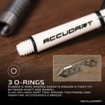 thumbnail image 4 of Accudart Tune Up Kit - 6 Flight Sets - 8 Flight Protectors - 9 Spring Clips - 3 O Rings - 9 Standard Shafts - Upgrade Your Darting Experience with Accudart Accessories, 4 of 6