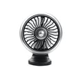 thumbnail image 1 of Scienceny Mini ventilador eléctrico de ventilación de aire para coche con luz LED de colores, ventiladores de refrigeración ajustables silenciosos Paneles de instrumentos para automóviles Blanco Scienceny VI015740-02B, 1 of 6