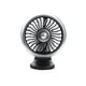 thumbnail image 3 of Sidaley Mini ventilador eléctrico de ventilación de aire para coche con luz LED de colores, ventiladores de refrigeración ajustables silenciosos Paneles de instrumentos para automóviles Blanco Sidaley VI015740-02B, 3 of 6