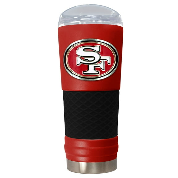 Red San Francisco 49ers 24oz. Powder Coated Draft Travel Mug