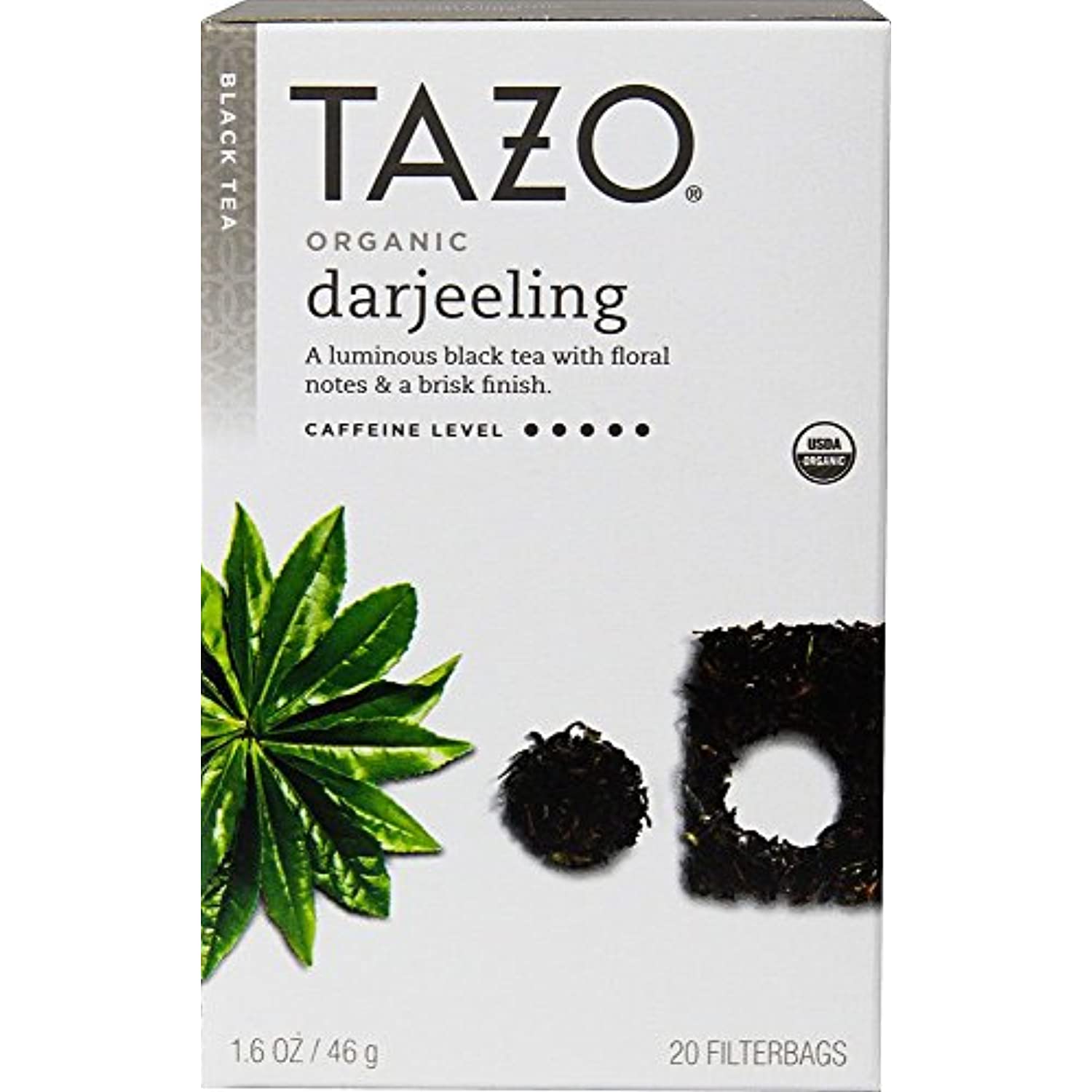 Tazo Organic Darjeeling Tea 20 Tea Bags