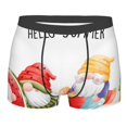 thumbnail image 5 of Uemuo Summer Gnome Pattern Men's Boxer Briefs,Trunk Anti-Chafing,Comfortable, Durable, and Stylish Underwear-X-Large, 5 of 9