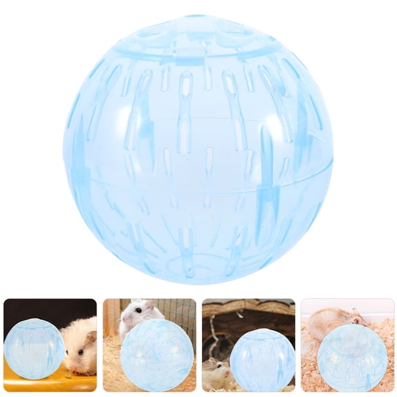MUSEYA Dwarf Exercise Ball Hamster Exercise Ball Transparent Easy Installation Small Pets 1Set