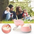 thumbnail image 6 of SHELLTON Portable Formula Dispenser With Scoop, Double Layer Milk Powder Dispenser Snack Storage Container With Carry Handle For Outdoor, 6 of 7