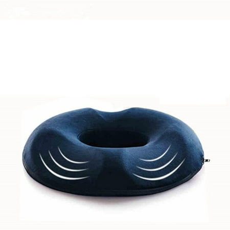 Orthopedic Memory Foam Donut Seat Cushion Office Chair Car Seat Massage Cushion Comfort Cushion for Hemorrhoids, Tailbone, Prostate, Sciatica Coccyx Pain Relief for