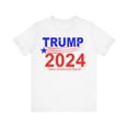 thumbnail image 2 of Trump 2024 Take America Back T-Shirt Unisex Short Sleeve Tee, 2 of 6