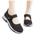 thumbnail image 3 of kamemir Walking Shoes Women's Hands Free Slip Ins Smooth Step Sneaker(Black,7), 3 of 6