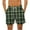 White7, variant on Maean Men's Big and Tall Sleepwear Shorts Pajama Bottom Lounge Plaid Elastic Waist Shorts with Pockets