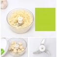 thumbnail image 2 of Picadora Manual de Verduras, Picadora de Ajo, Procesador de Alimentos Manual, Picadora Rápida Portátil para Verduras, Cebolla, Ajo, Jengibre, Frutas, Nueces, Hierbas, (500ml), 2 of 4
