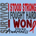 thumbnail image 3 of CafePress - Survivor 4 Stroke Shirts And Gifts Light T Shirt - Men's Classic Graphic T-Shirt, 3 of 4
