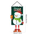 thumbnail image 3 of SASHENHG Christmas Hanging Flags Party Decoration Scene Photo Props, 3 of 6
