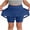 Navy, variant on Coerni Girls' 2-in-1 Flowy Shorts Skirt Athletic Dance Running Skorts Culottes Tennis Yoga Sweatpants Trendy Sport Cartwheel Shorts