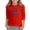 Red, variant on Gunia Kids Girls 250 Anniversary Shirt 3/4 Sleeve 4Th Of July Independence Day Flag Patriotic Casual Crewneck Tops Tee Breathable T-Shirt For Toddler To Teen 3-13 Years