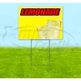 thumbnail image 1 of Lemonade Yellow Background (18" x 24") Yard Sign, Includes Metal Step Stake, 1 of 6