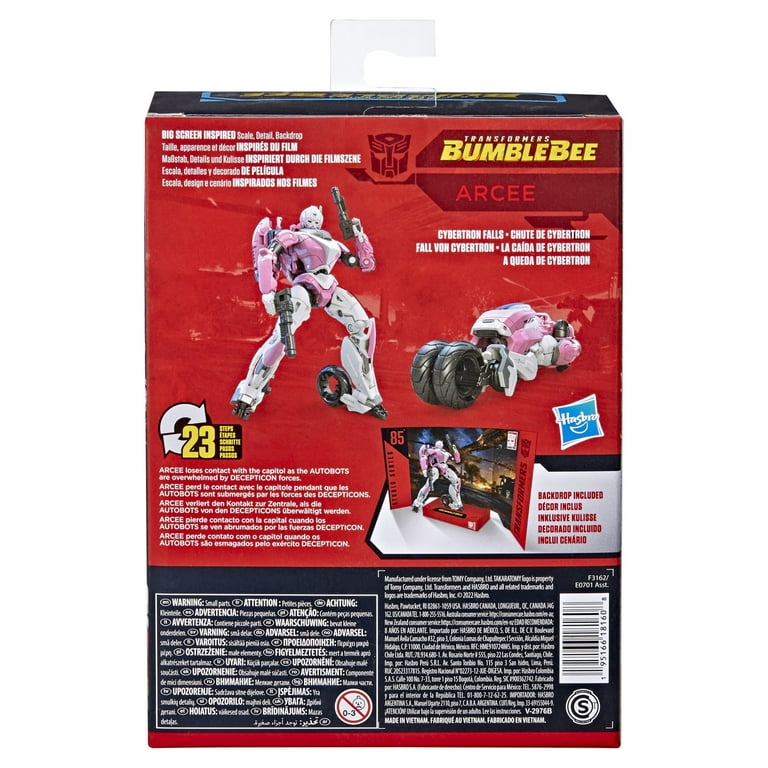 Deluxe Class Arcee (Transformers, Prime, Autobot)   -  Collector's Guide Toy Info