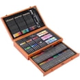 thumbnail image 1 of 140Pcs Mega Wood Box Art Drawing Set Children Crayons Painting Color Pencil Oil Painting Sticks Art Supply Gift, 1 of 8