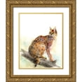 thumbnail image 1 of Shefranov, Olga 20x24 Gold Ornate Wood Framed with Double Matting Museum Art Print Titled - Wild Kit, 1 of 4
