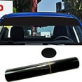 thumbnail image 2 of KAKOWELY 1Pc Car Windshield Banner Sticker Simple Sun Visor Strip Decal Car Accessory,55.12"X7.87"X0.04", 2 of 5