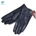 thumbnail image 2 of Deago Women's Classic Gloves Driving Winter Warm Nappa Leather Gloves, 2 of 3