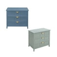 thumbnail image 7 of 3-Drawer Cabinet Modern Dressers Chest With 3 Drawers Clothes Organizer Storage Cabinet For Living Room Bedroom, 7 of 7